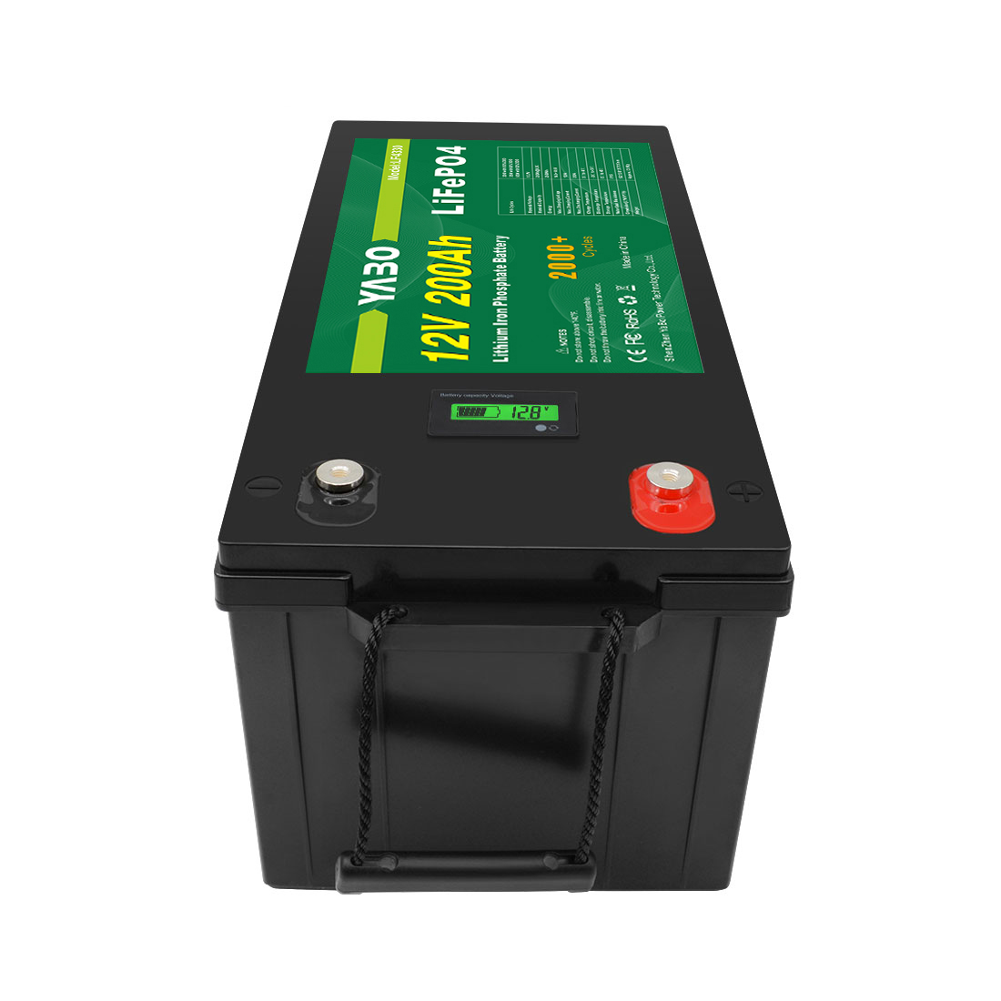 12V 200Ah LiFePO4 For Critical Disaster Preparedness 6000 Cycles Battery